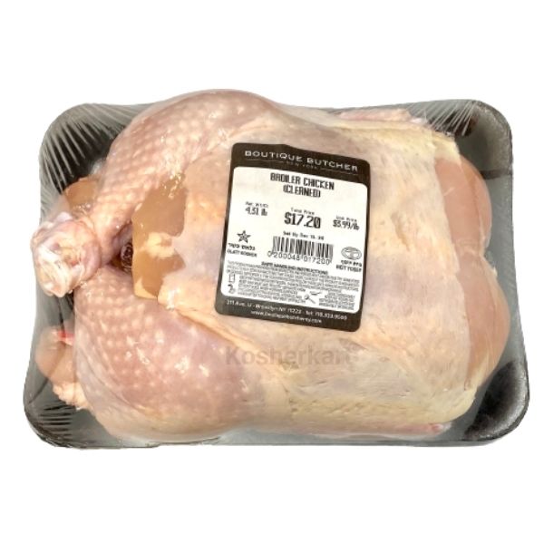 Boutique Butcher Whole Chicken cleaned (3.5 lbs - 4.5 lbs)