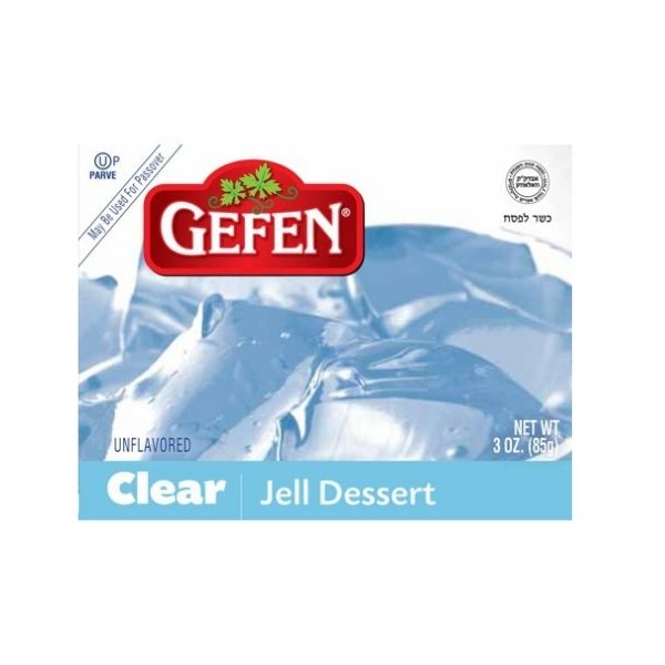 Gefen Clear Unflavored Jello 3 oz