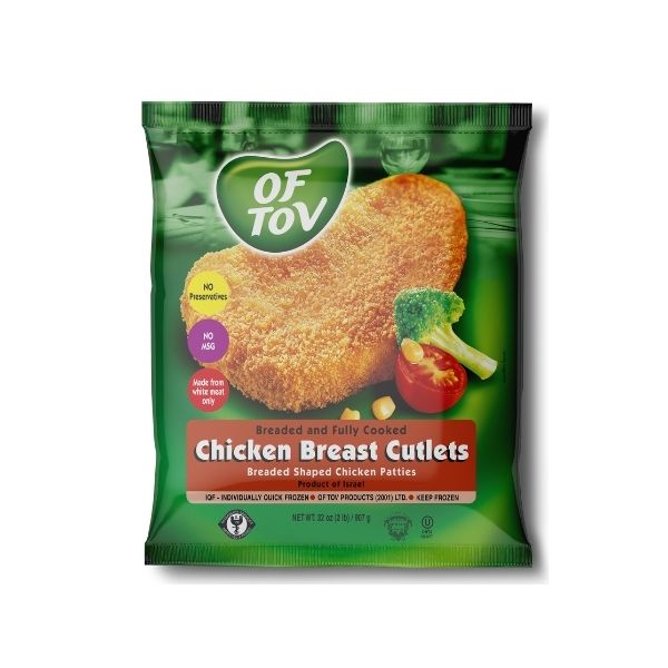 Of Tov Chicken Cutlets | Frozen Foods | Kosherkart
