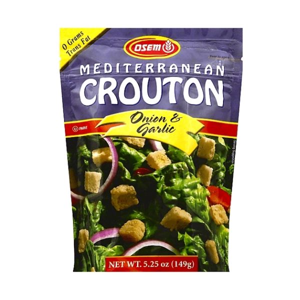 Osem Croutons Garlic & Onion Flavor | Pantry Staples | Kosherkart