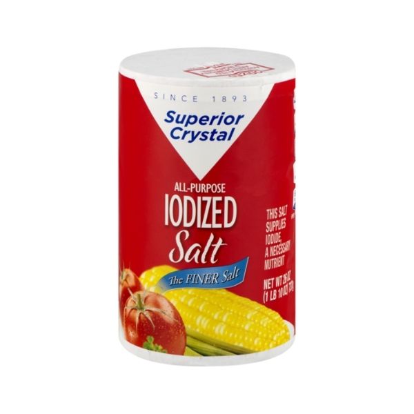 Superior Crystal Iodized Salt | Pantry Staples | Kosherkart