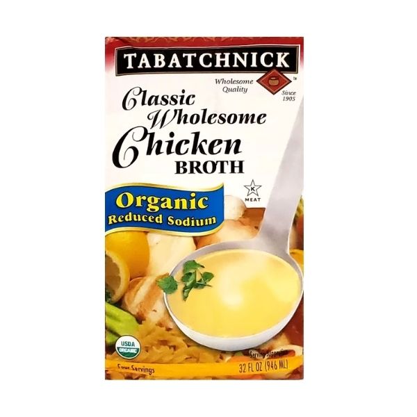 Tabatchnick Organic Reduced Sodium Chicken Broth | Pantry Staples | Kosherkart