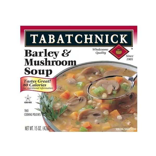 Tabatchnick Mushroom Barley soup | Frozen Foods | Kosherkart