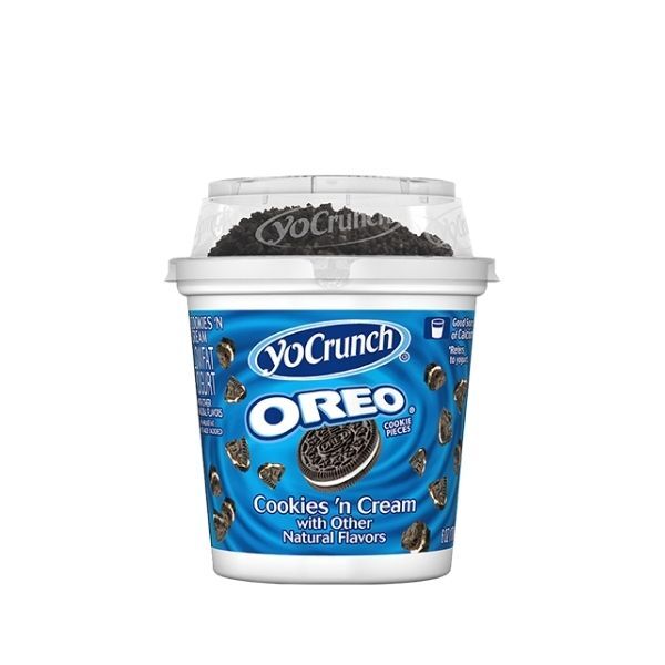 YoCrunch Lowfat Vanilla Yogurt with Oreo 6 oz