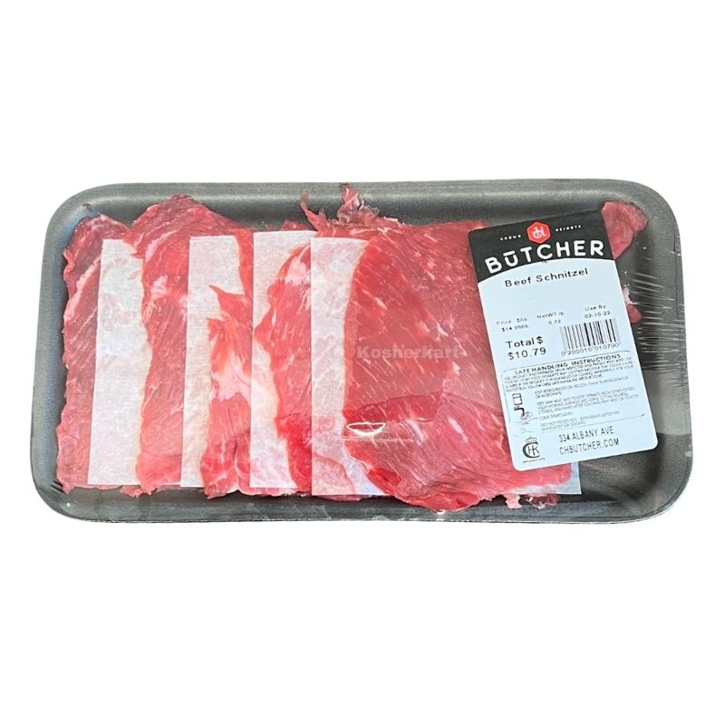 CH Butcher Beef For Schnitzel (Thin Shoulder Slices) (0.8 lbs - 1.2 lbs)