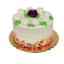 Zadies All White Buttercream Layer Cake