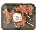 Boutique Butcher Animal Shaped Beef Burger Pops 3pk (frozen)