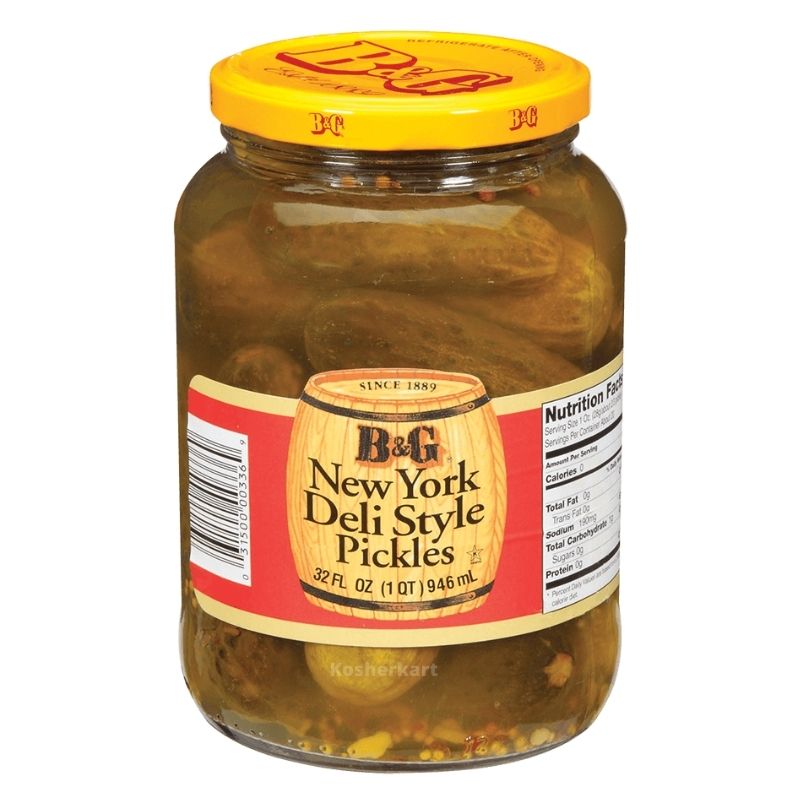 B&G New York Deli Pickles 32 oz