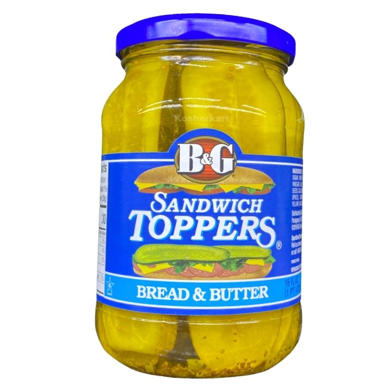 B&G Bread & Butter Sandwich Toppers 16 oz