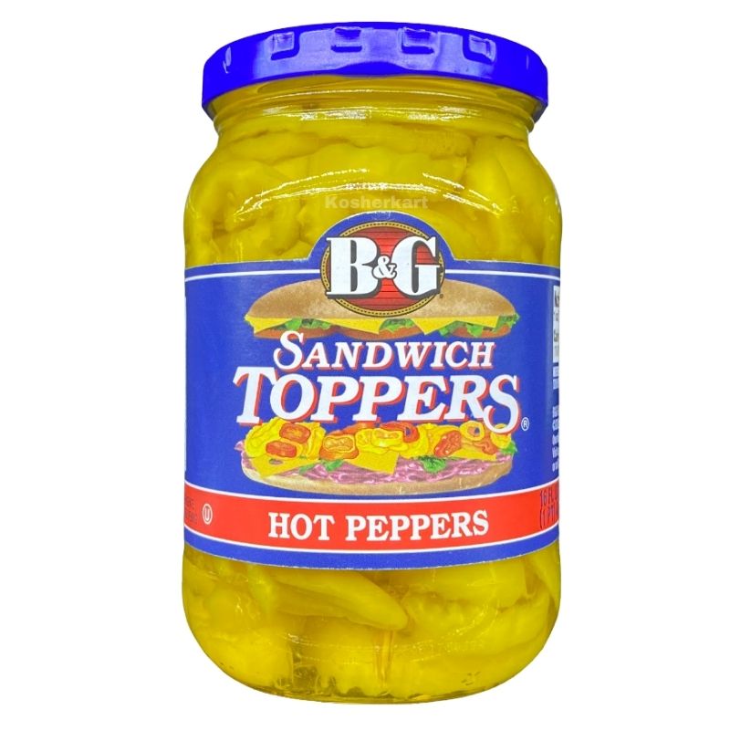 B&G Hot Peppers Sandwich Toppers 16 oz
