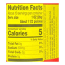 B&G Whole Crunchy Kosher Dill Pickles 16 oz