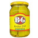 B&G Whole Kosher Dill Spears 16 oz