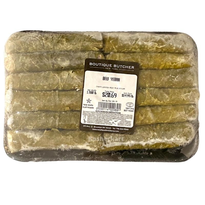 Boutique Butcher Yerba Beef & Rice Stuffed Grape Leaf Rolls (frozen) (1.3 lbs - 1.7 lbs)