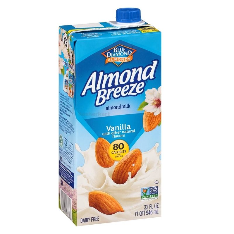 Blue Diamond Almond Breeze Almondmilk Vanilla 32 oz