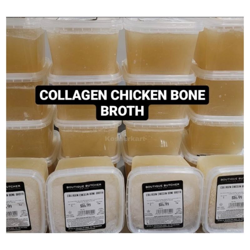 Boutique Butcher Collagen Chicken Bone Broth (frozen)