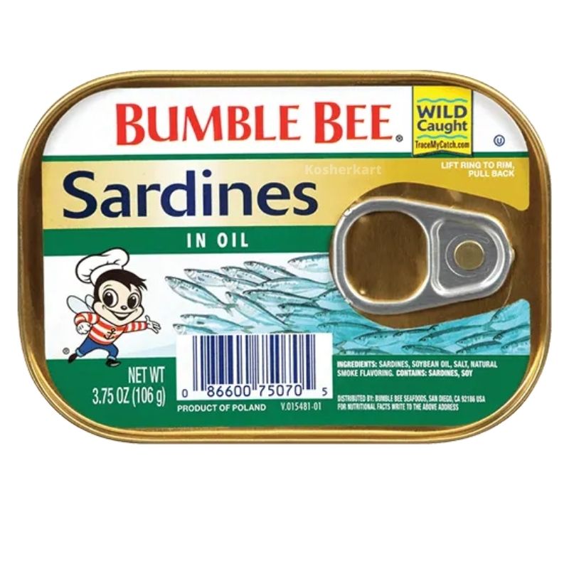 Bumble Bee Sardines in Oil 3.75 oz