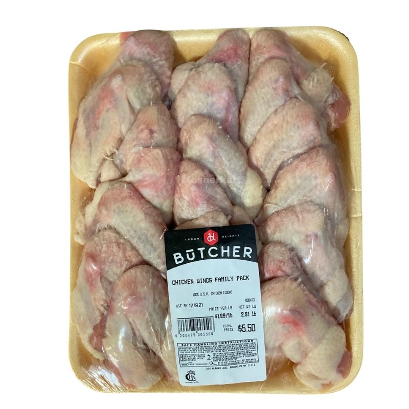 CH Butcher Chicken Wings Family Pack 24-Pack (4 lbs - 5.5 lbs)