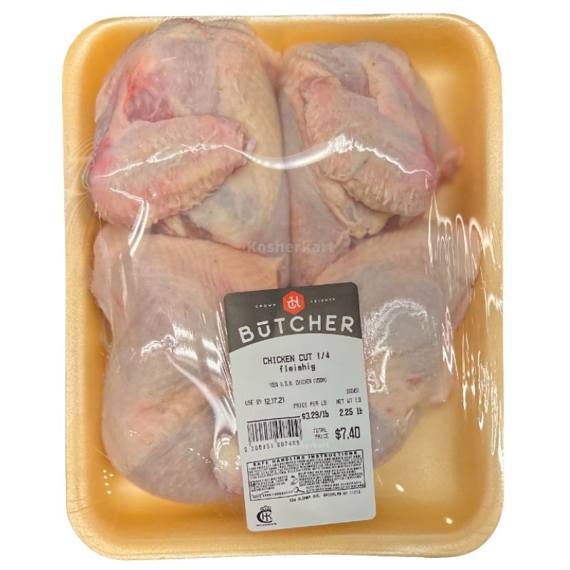 CH Butcher Chicken 4ths cleaned (3.5 lbs - 4.5 lbs)
