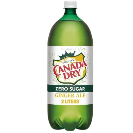 Canada Dry Zero Sugar Ginger Ale Soda 2L