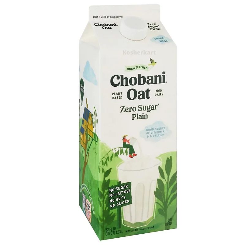 Chobani Oat Zero Sugar Plain Oatmilk