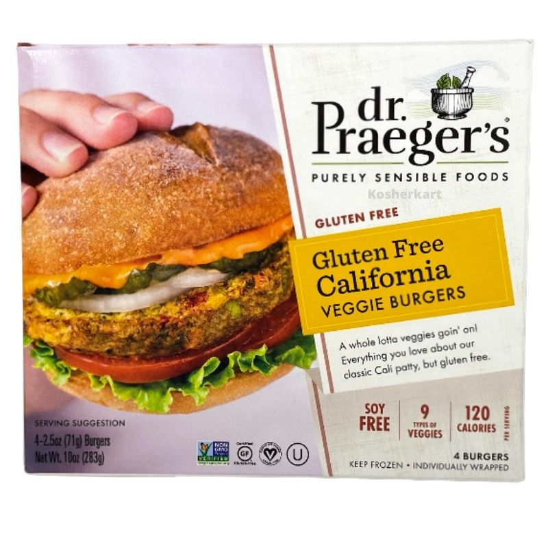 Dr. Praeger's Gluten Free California Veggie Burgers 10 oz
