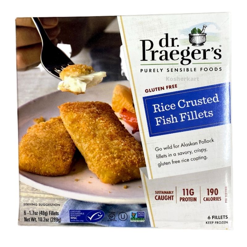 Dr. Praeger's Rice Crusted Fish Fillets 10.2 oz