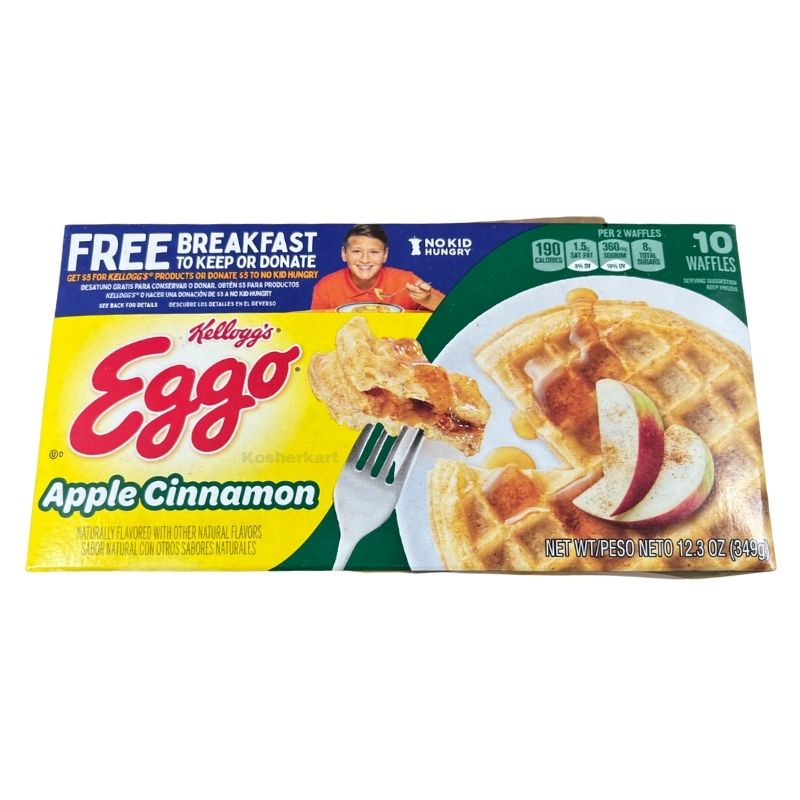 Eggo Apple Cinnamon Waffles 12.3 oz