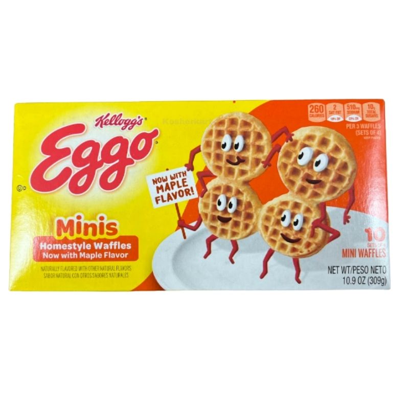 Eggo Homestyle with Maple Flavor Mini Waffles 10.9 oz