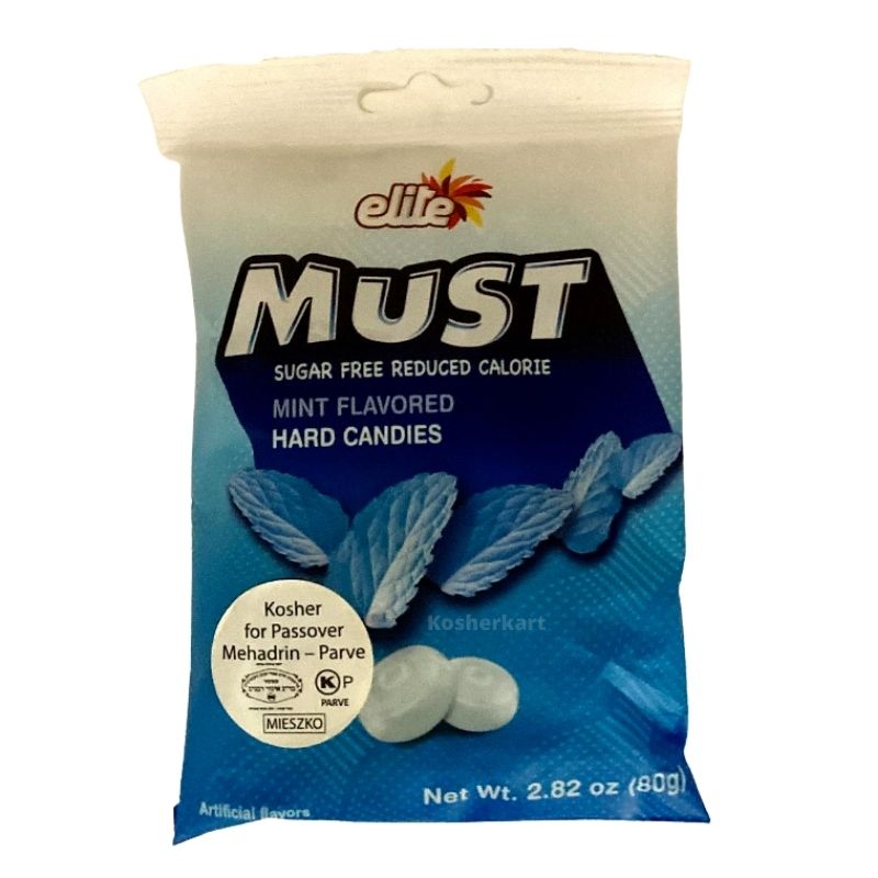 Elite Must Sugar Free Mint Candy 2.82 oz