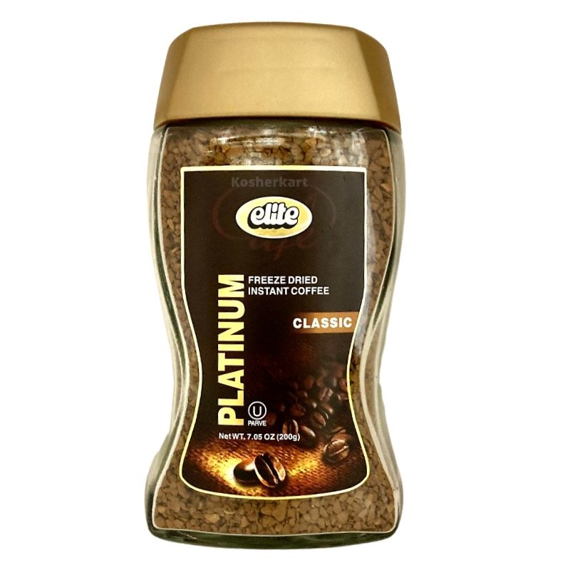 Elite Platinum Freeze Dried Instant Coffee (Jar)