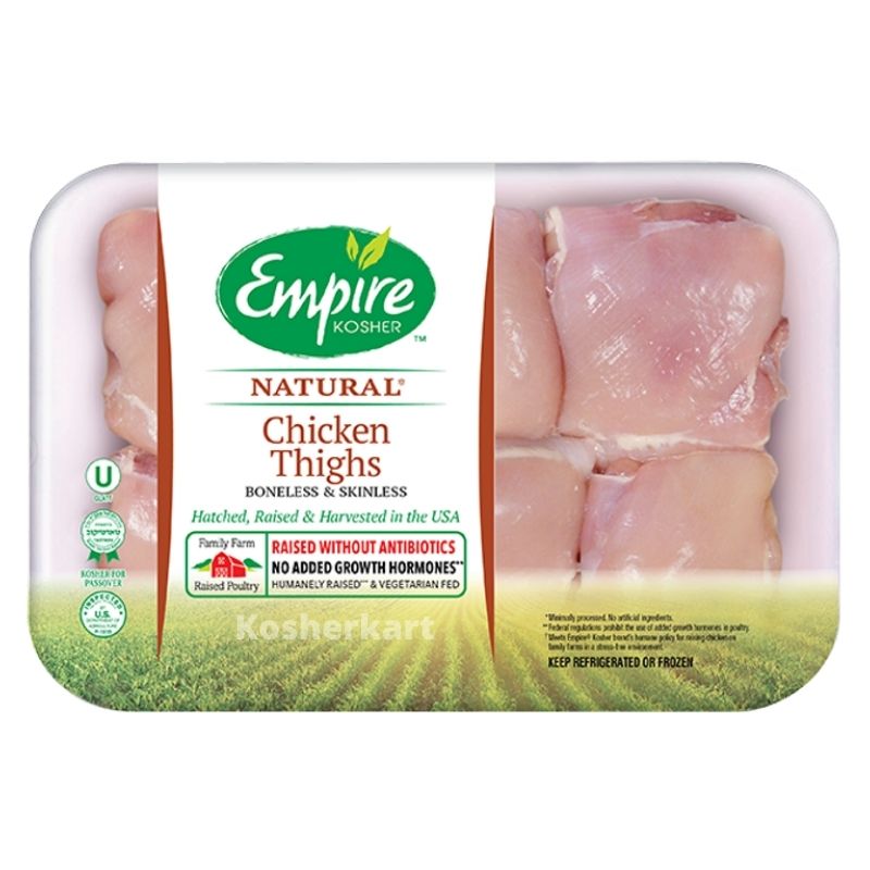 Empire Boneless Skinless Chicken Thighs (0.8 lbs - 1.2 lbs) (frozen)