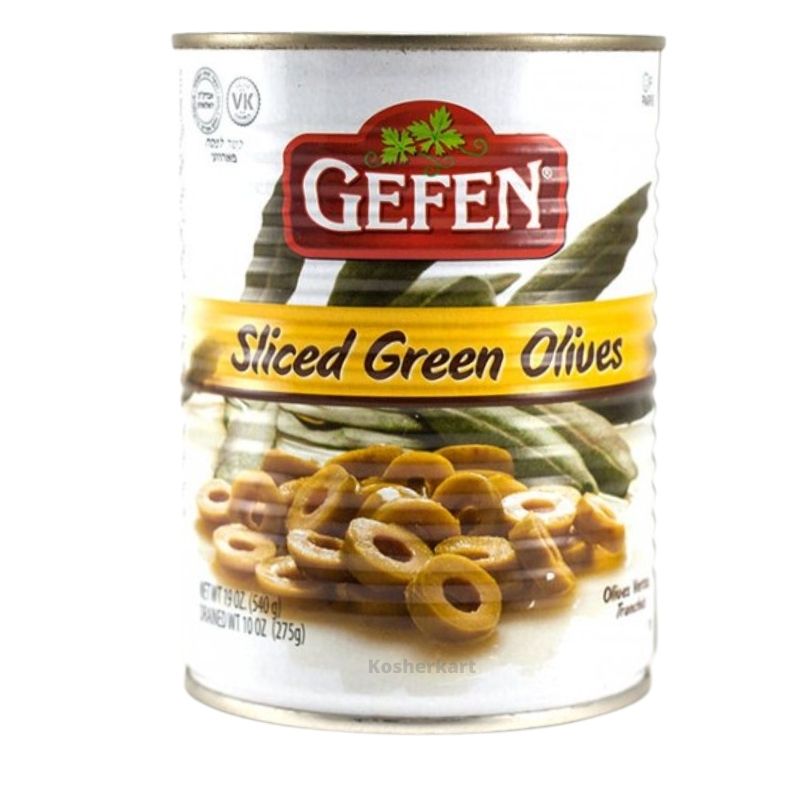 Gefen Sliced Green Olives (Can)