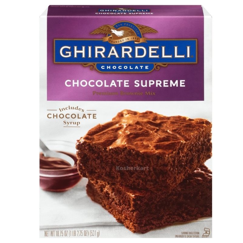 Ghirardelli Chocolate Supreme Premium Brownie Mix 18.75 oz