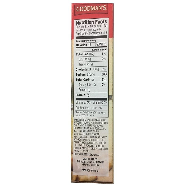 Goodman's Noodleman Soup Mix