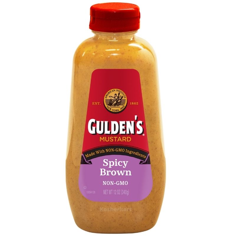 Gulden's Spicy Brown Mustard Squeeze Bottle