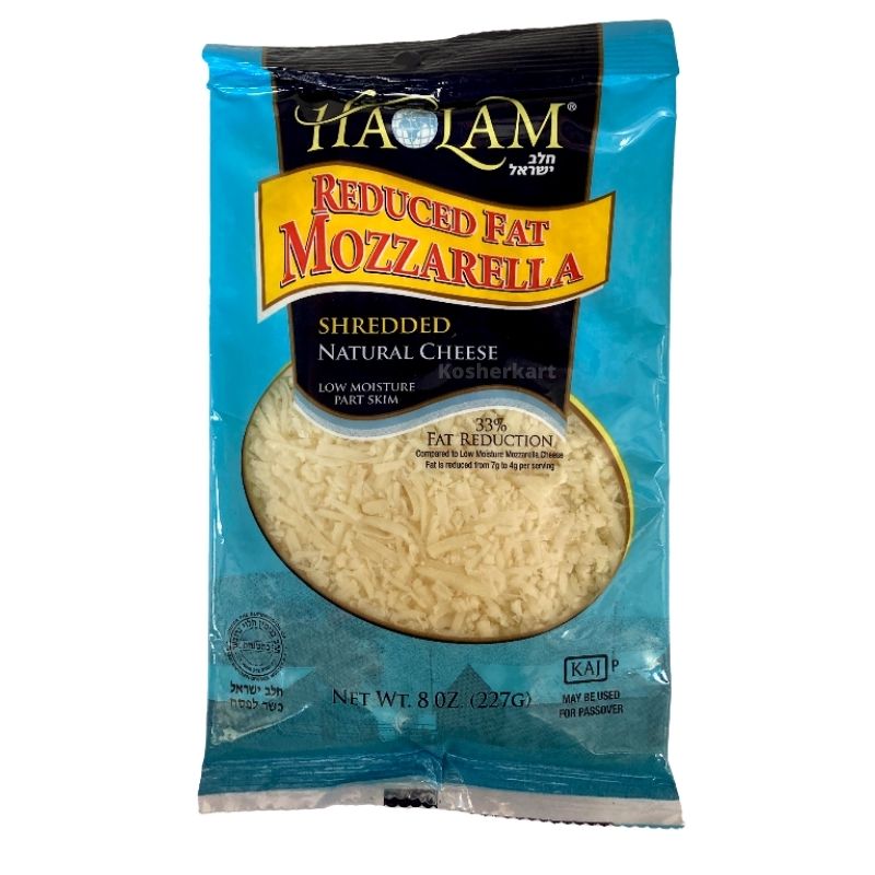 Haolam Reduced Fat Shredded Mozzarella Cheese 8 oz