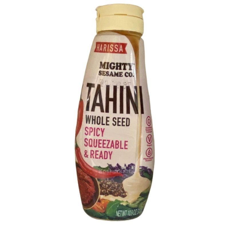 Mighty Sesame Harissa Spicy Tahini Squeeze Bottle 10.9 oz
