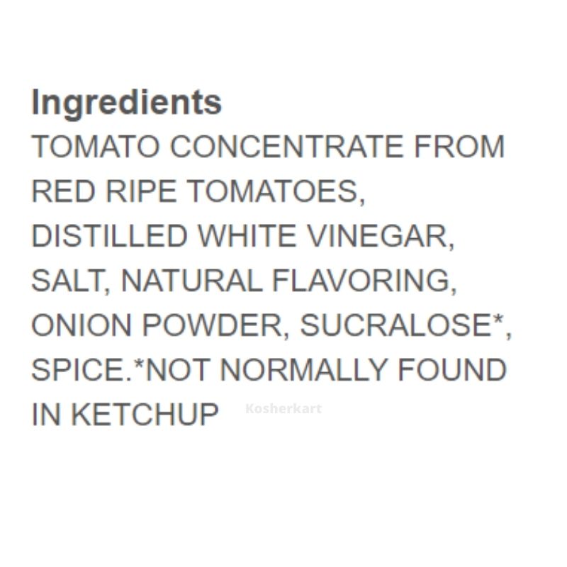 Heinz No Sugar Added Tomato Ketchup 29.5 oz