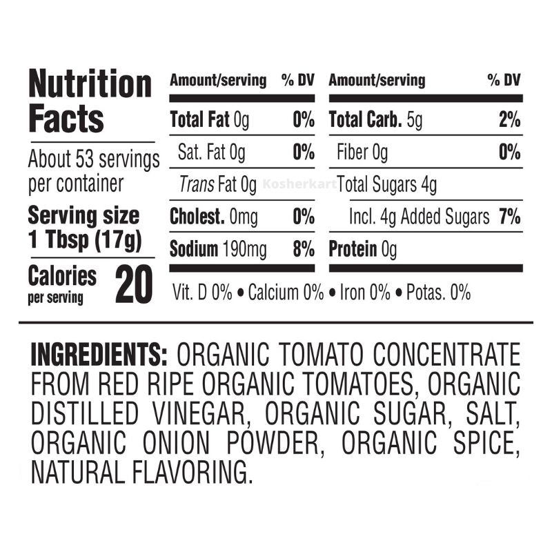 Heinz Organic Tomato Ketchup 32 oz