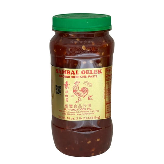 Huy Fong Sambal Oelek Ground Fresh Chili Paste 18 oz