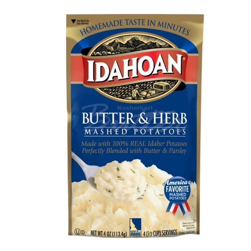 Idahoan Butter & Herb Mashed Potatoes 4 oz