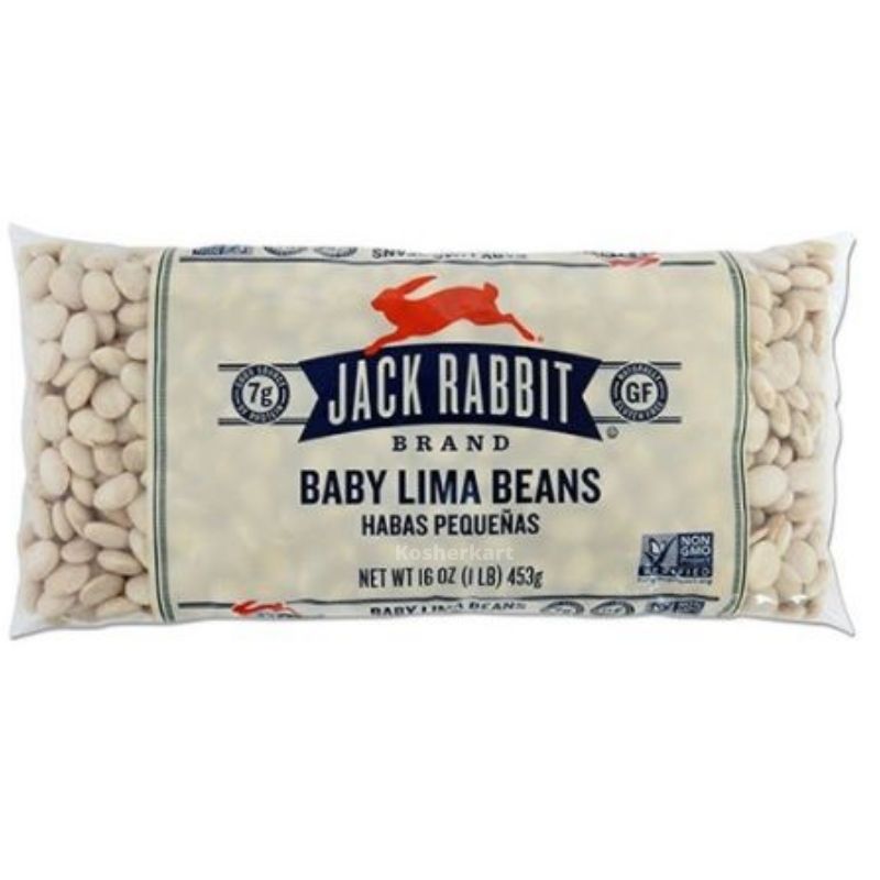 Jack Rabbit Baby Lima Beans 16 oz