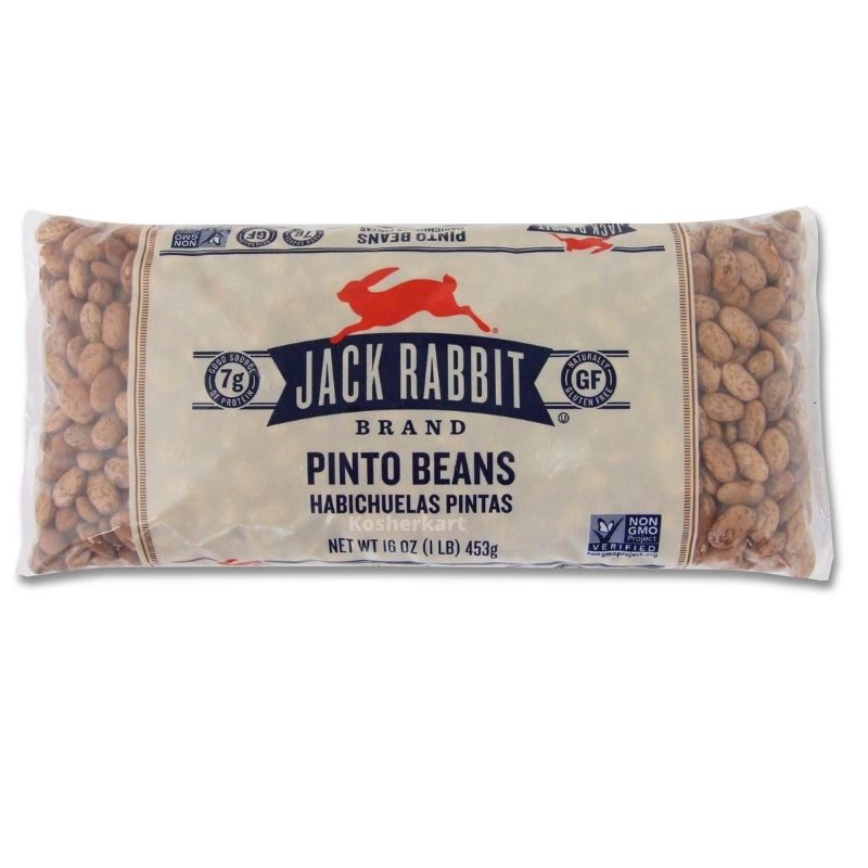 Jack Rabbit Pinto Beans 16 oz