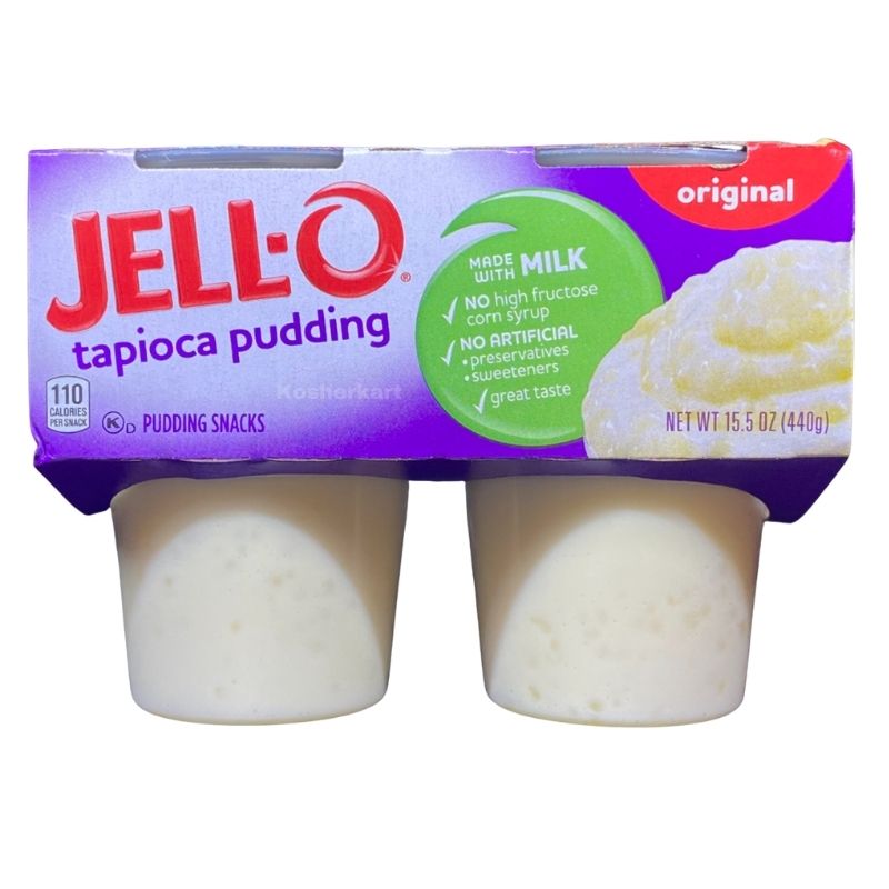 Jell-O Original Tapioca Pudding (4-Pack) 15.5 oz