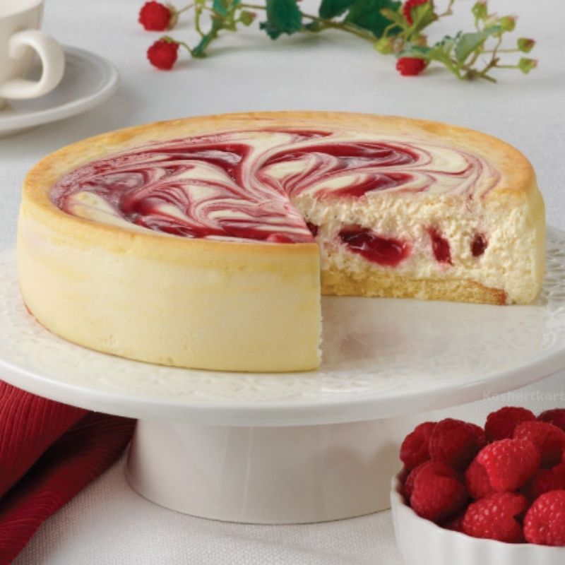 Junior's Raspberry Swirl Cheesecake 24 oz