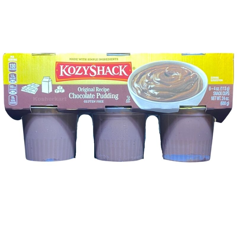 Kozy Shack Original Recipe Chocolate Pudding (6-Pack) 24 oz