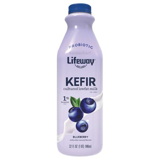 Lifeway Kefir Blueberry Cultured Lowfat Milk 32 oz
