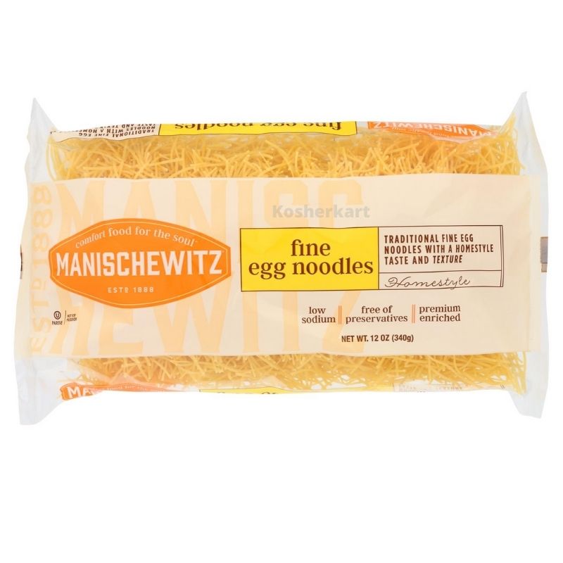 Manischewitz Fine Egg Noodles 12 oz