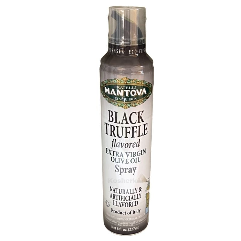 Mantova Black Truffle Flavored Extra Virgin Olive Oil Spray 8 oz