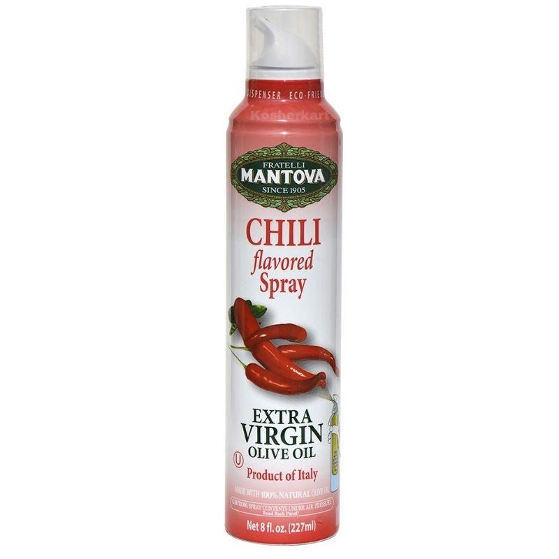 Mantova Chili Flavored Extra Virgin Olive Oil Spray 8 oz